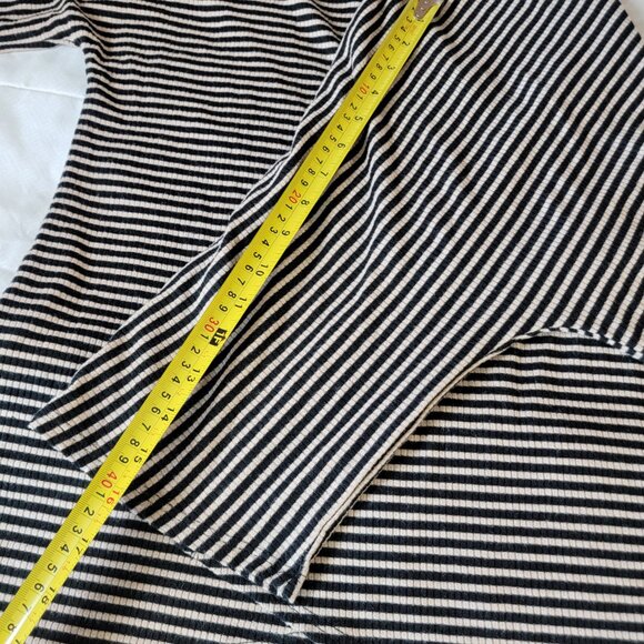 Lularoe Maxi Cardigan Sweater Open Front black / brown size S - Picture 6 of 6